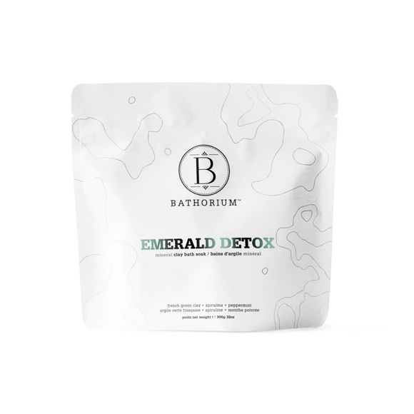Bathorium Emerald Detox Mineral Clay Bath Soak - Picture 1 of 3